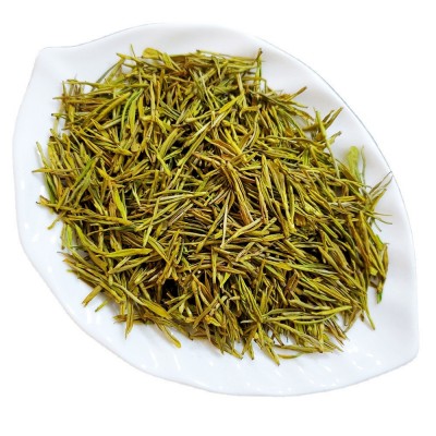 2025新茶上市明前黄金芽茶叶黄茶黄金白茶绿茶批发豆香耐泡型批发 1斤图3
