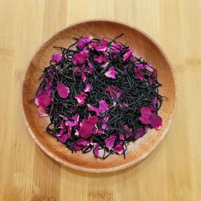 明前玫瑰红茶 2025新茶花窨茶 玫瑰九曲红梅厂家直销散装货源批发 1斤图4