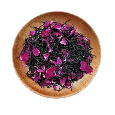 明前玫瑰红茶 2025新茶花窨茶 玫瑰九曲红梅厂家直销散装货源批发 1斤图5