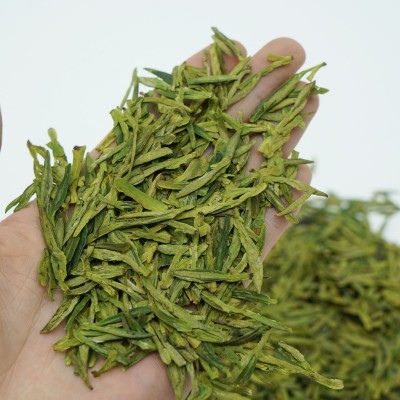 龙井茶2025年新茶叶明前特级嫩芽绿茶春茶豆香 1斤
