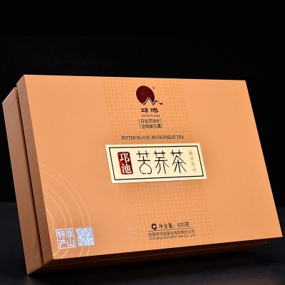 黄苦荞600g礼盒装苦荞茶荞麦茶 2盒图5