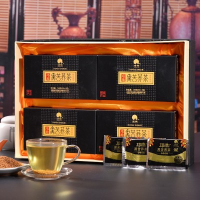 邛池600g礼盒装荞麦茶苦荞茶酒店送礼用大凉山苦荞黑苦荞茶小包装 2盒图3
