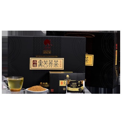 邛池600g礼盒装荞麦茶苦荞茶酒店送礼用大凉山苦荞黑苦荞茶小包装 2盒