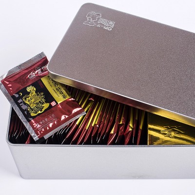 黑苦荞全皮茶阿莫礼盒装260g送礼酒店礼物苦荞茶荞麦茶大凉山苦荞 2盒图2