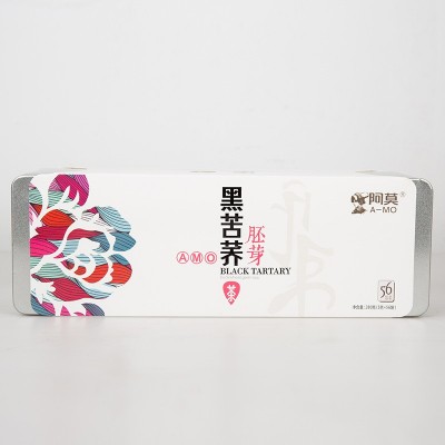 黑苦荞全皮茶阿莫礼盒装260g送礼酒店礼物苦荞茶荞麦茶大凉山苦荞 2盒图5