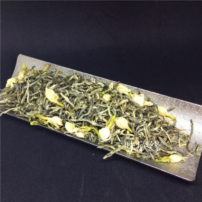新茶茉莉花茶 白毫 广西横县茉莉花茶叶500克散装批发 2克图3