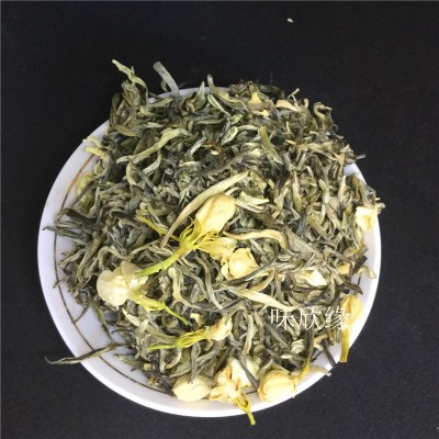 新茶茉莉花茶 白毫 广西横县茉莉花茶叶500克散装批发 2克图2