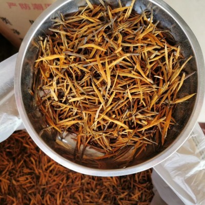 2024年云南凤庆滇红茶大金芽 大金针单芽红茶 理条大金针 批发 1斤