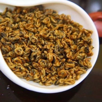 批发云南滇红红茶 金芽金螺 单芽红茶 功夫红茶 大量散装红茶 2斤