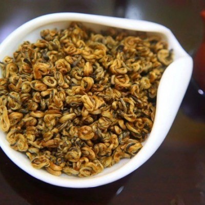 批发云南滇红红茶 金芽金螺 单芽红茶 功夫红茶 大量散装红茶 2斤图3