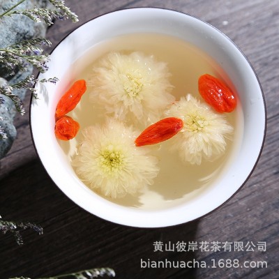 彼岸年华菊花正宗黄山贡菊白菊花茶干菊花菊花茶干花安徽徽菊散装 1斤图2