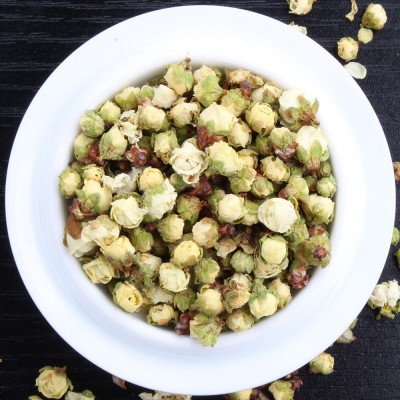 彼岸年华产地直销白梅花正品绿萼梅绿梅花白梅花花草茶初级农产品 1斤