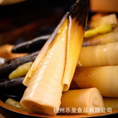 临安网红手剥笋500g开袋即食手拔小竹笋香 辣老汤泡椒香辣味嫩笋尖 3袋图3