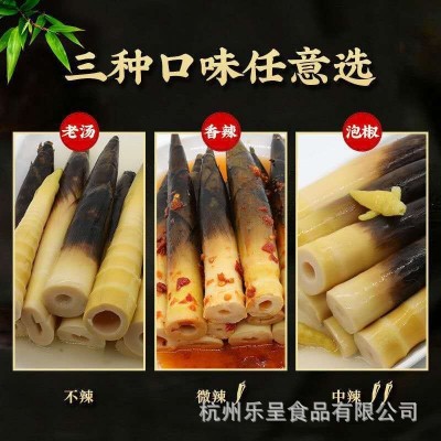 网红手剥笋开袋即食手拔小竹笋香辣老汤手撕手剥笋尖泡椒笋 笋尖 1件图2