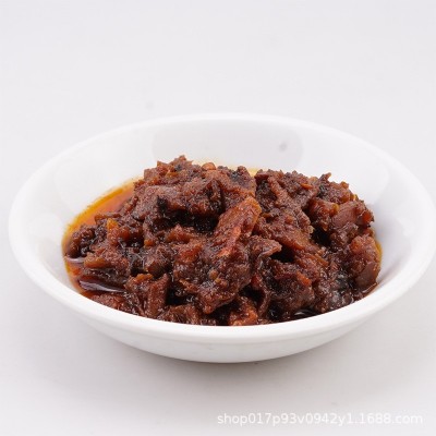 舌尖熊香菇牛肉拌饭酱鱿鱼拌饭酱200g下饭菜拌饭拌面 1瓶图3