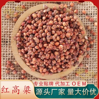 高粱红高粱酿酒高粱酿醋大颗粒高粱食品酒厂饲料加工原料 2件