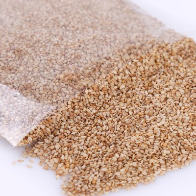 新货熟白芝麻粒磨油熟芝麻原料低温烘焙五谷杂粮厂家批发 2包图3