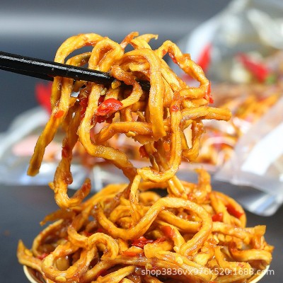 2024新鲜真空木瓜丝干酱菜广西横县特产香辣爽脆木瓜干酱菜五斤装 1袋图3