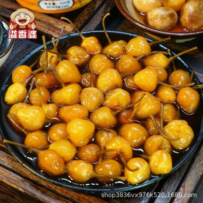 灯笼泡椒酸辣五彩椒500g瓶装脆口下饭蒜泡辣椒厂家一件代发 1瓶图3