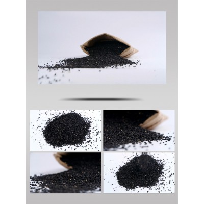 黑芝麻黑芝麻粉烘抄黑芝麻热销黑芝麻粉黑芝麻糊炒熟黑芝麻 2箱图2