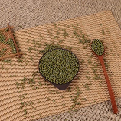 大产区毛绿豆批发绿豆烫易开花易出沙糕点批发五谷杂粮毛绿豆 1件图4