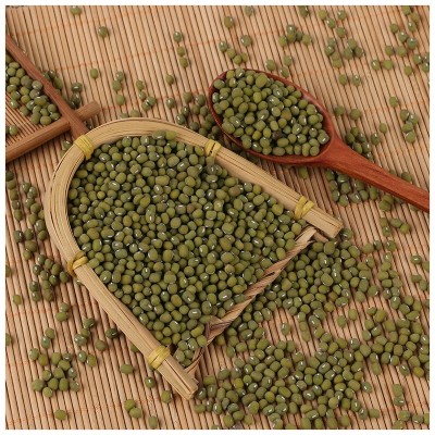 大产区毛绿豆批发绿豆烫易开花易出沙糕点批发五谷杂粮毛绿豆 1件图5