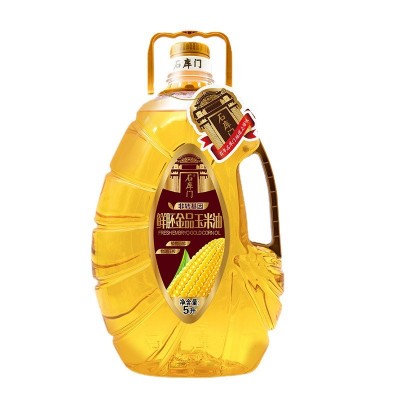 厂家直发 石库门鲜胚金品玉米油5L 植物油炒菜油家庭食用油批发 1桶图5