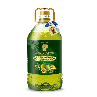 石库门 食用植物调和油添加橄榄油5升 食用油厂家直发批发 1桶图2