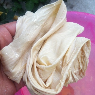 广西桂平原味腐竹5斤-15斤素肉油豆腐皮 打汤腐竹螺蛳粉配料腐竹 2件图3