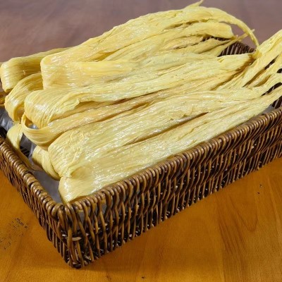 广西威颜牌腐竹支竹5000g即10斤商用腐皮条竹火锅麻辣烫凉拌选用 2件图3