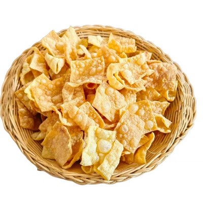 商用广西桂平螺蛳粉油炸腐竹配料包2500g麻辣烫火锅小片炸腐皮 1件图5