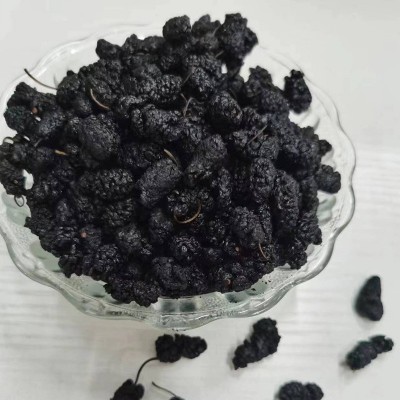 桑葚干 产地批发黑桑椹干散装免洗大果 口感纯正后味甘甜 1箱图3