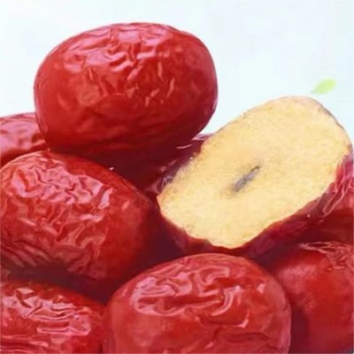 净重新疆免洗红枣特级若羌灰枣特产零食泡茶小枣 1箱