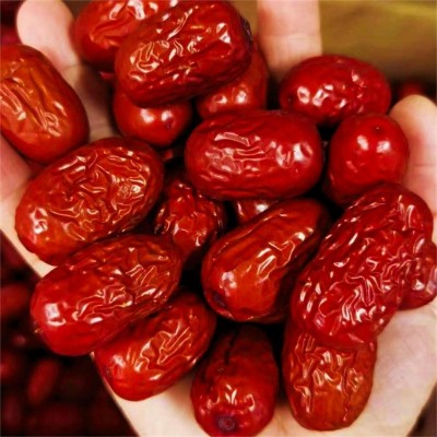净重新疆免洗红枣特级若羌灰枣特产零食泡茶小枣 1箱图4