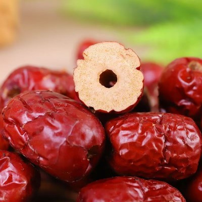 新疆去核红枣新疆若羌小灰枣无核空心无添加打豆浆煲汤枣 3件