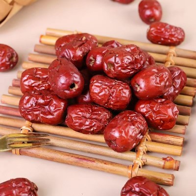 新疆去核红枣新疆若羌小灰枣无核空心无添加打豆浆煲汤枣 3件图2