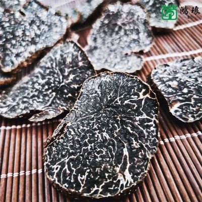 现货批发野生成熟黑松露干片散装25g块菌猪拱菌特产菌菇干货冻干 1件图3