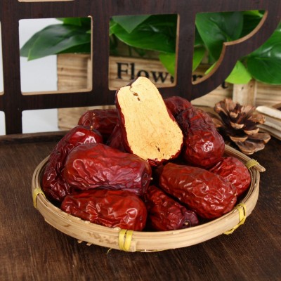 批发新疆骏枣煮粥煲汤2斤红枣和田大枣个大饱满肉厚大枣 3袋