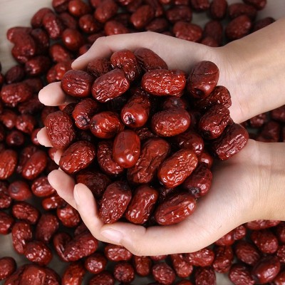 新疆特产若羌二级灰枣红枣自封口新包装香甜包粽子煮粥大枣 5件