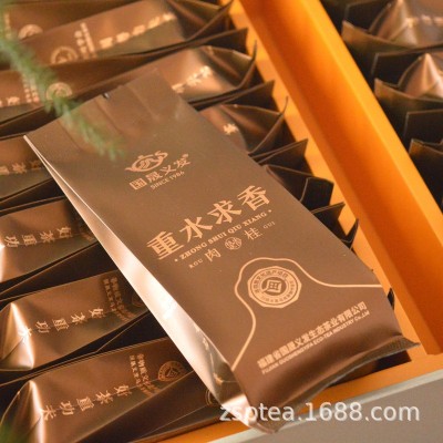 武夷岩茶重水求香肉桂乌龙茶桂皮香 香气高锐 甜醇饱满浓香型盒装 2盒图2