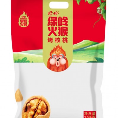 绿岭烤核桃 5斤实惠装 蜂蜜味 2袋图4