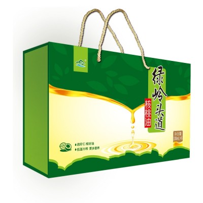 绿岭头道核桃油 100ml*6/瓶/盒 营养丰富 1盒图5