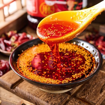 童升四川油泼辣子5L商用冒菜麻辣烫凉拌辣椒油餐饮拌菜料专用川味 1瓶图3