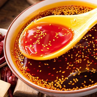 童升商用藤椒红油5L四川辣椒油餐饮专用油泼辣子凉拌菜调色料香麻 1瓶图4