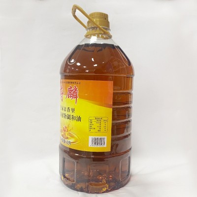 府麟5L调和油大容量装调和香油商用家用整箱混合食用油浓香型 4桶图3
