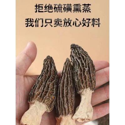 新货深山采摘羊肚菌干货50g包邮 土特产干蘑菇香菇精选厨房食材 2袋图4