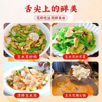 云南高山白玉木耳干货玉耳兔耳菌干货干净无根新货鲜嫩食用代发批 1斤图3