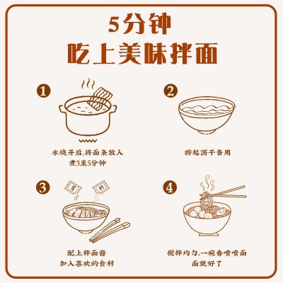 寿桃牌XO滋味酱25g*300包整箱商用车仔面专用酱拌面捞面酱香辣酱 1箱图4