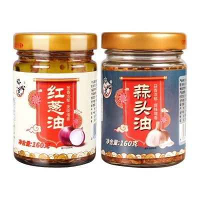 瑞心意蒜头油24瓶整箱商用装潮汕特产蒜蓉油香葱红葱油调味调料 1件图5