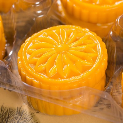 南瓜红豆饼速冻糕点420g 20包/箱广式早餐早茶甜品小吃点心糕点 2包图2